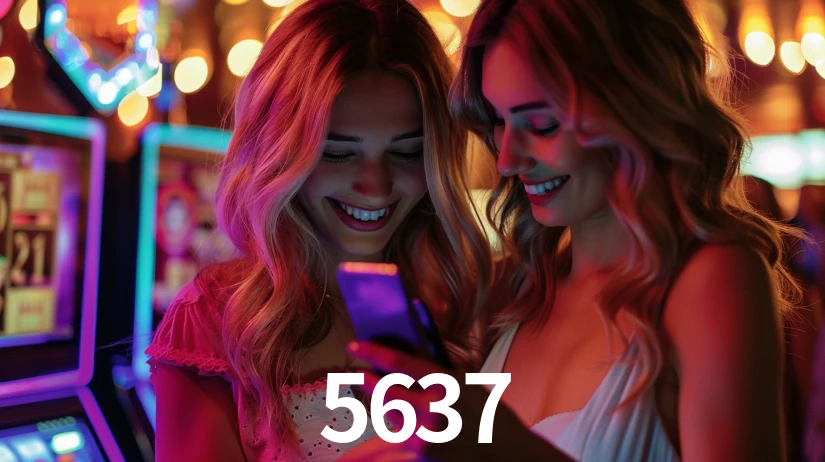 Sinta a adrenalina dos jogos de cassino com 5637